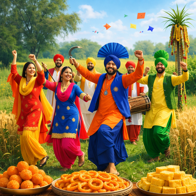 बैसाखी की हार्दिक&nbsp;शुभकामनाएँ